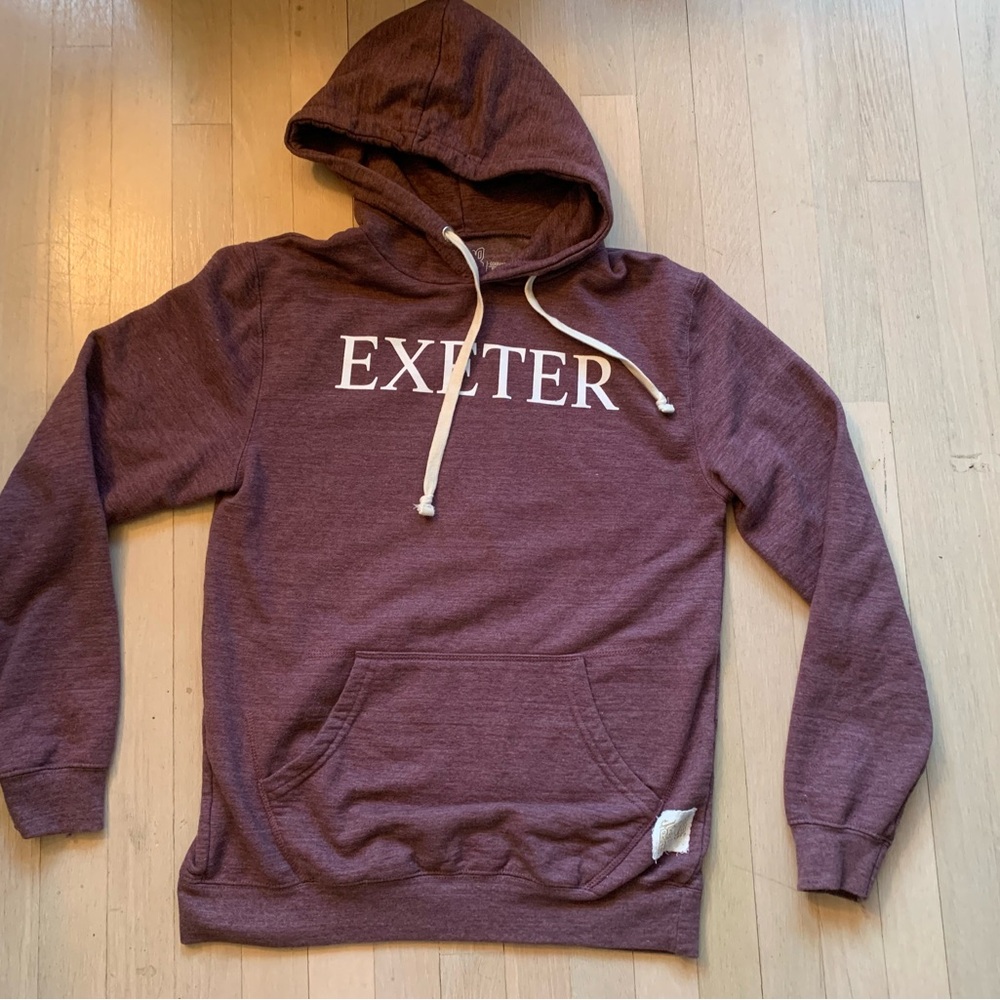 New Comfy Exeter Maroon Hoodie